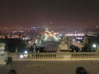 Barcelona by night