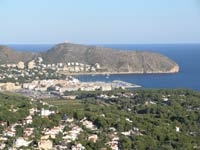Moraira in September 2006