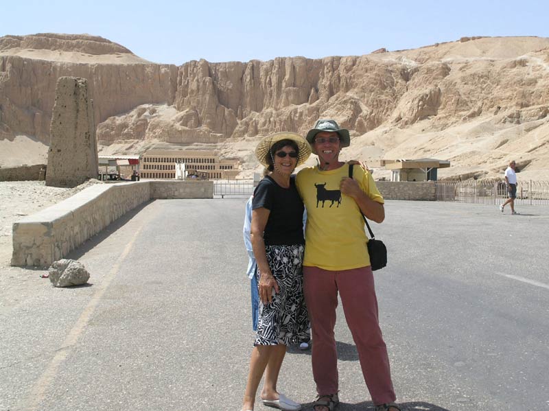 David and Chris Grant Luxor 2007