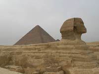 Pyramids and Spinx