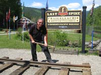 Last Spike, Craigellachie, British Columbia