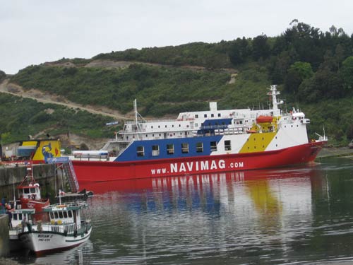 Evangelistas the Navimag Ferry
