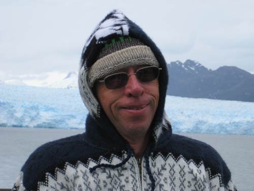 man and pius IX glacier