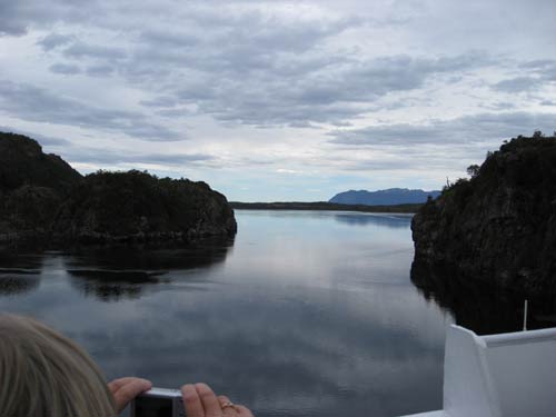 narrows on Navimag ferry