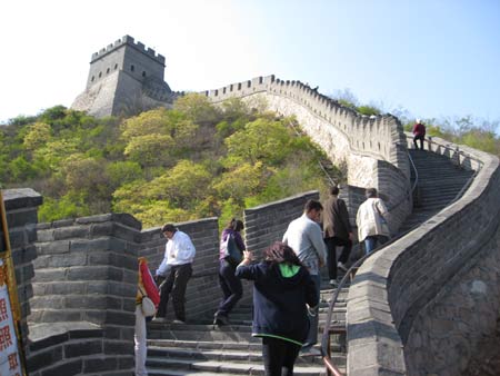 more difficult coming down the wall