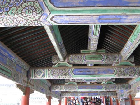 corridor up to temple of heaven